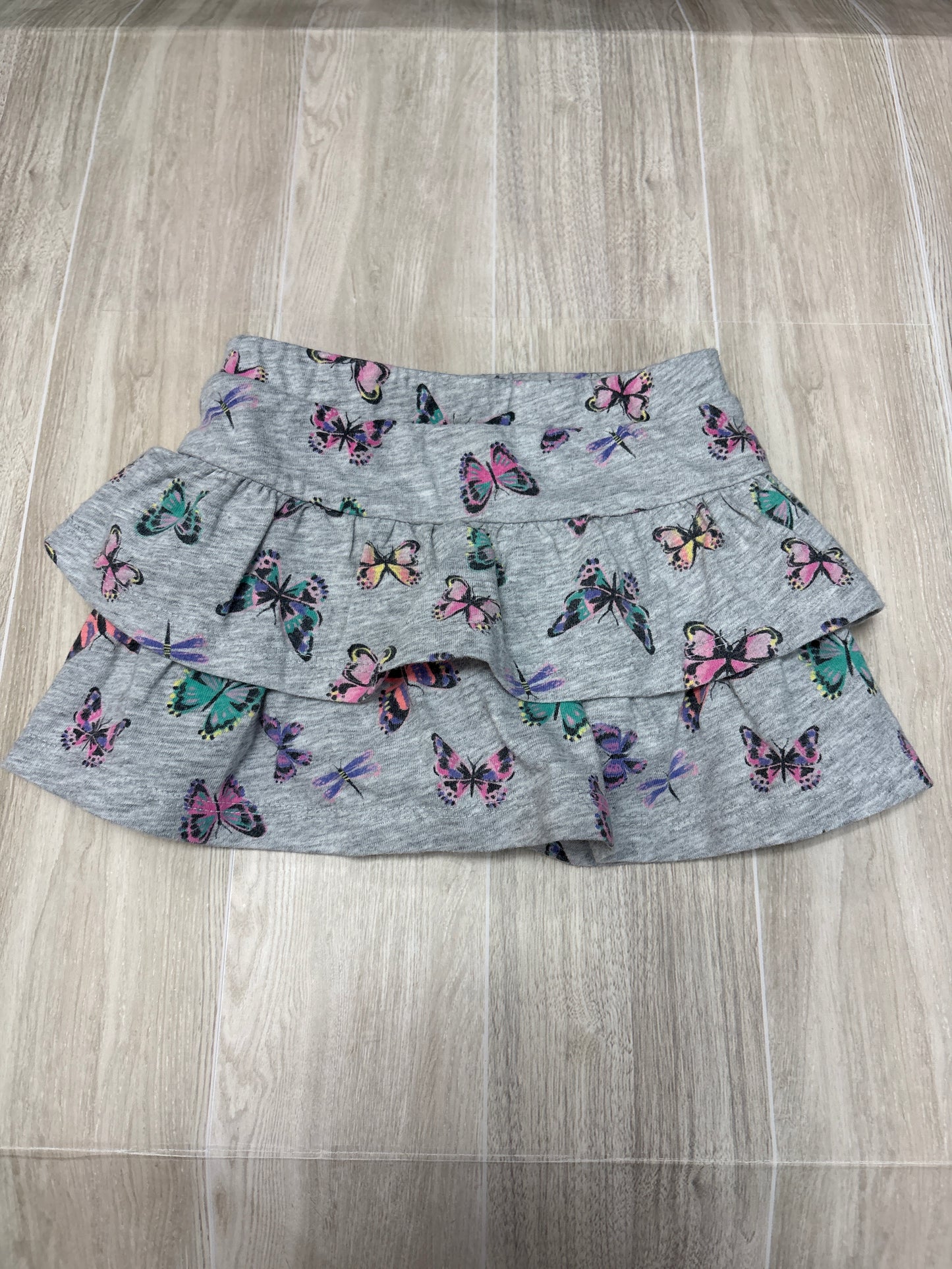 12m Grey Butterfly Skort