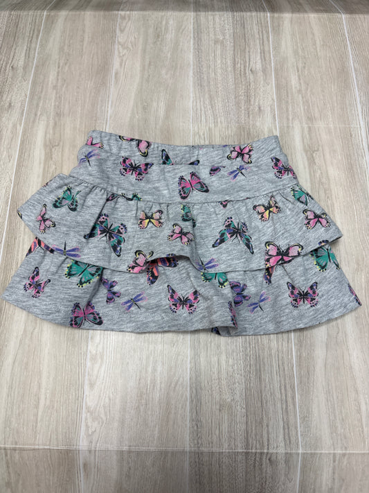 12m Grey Butterfly Skort