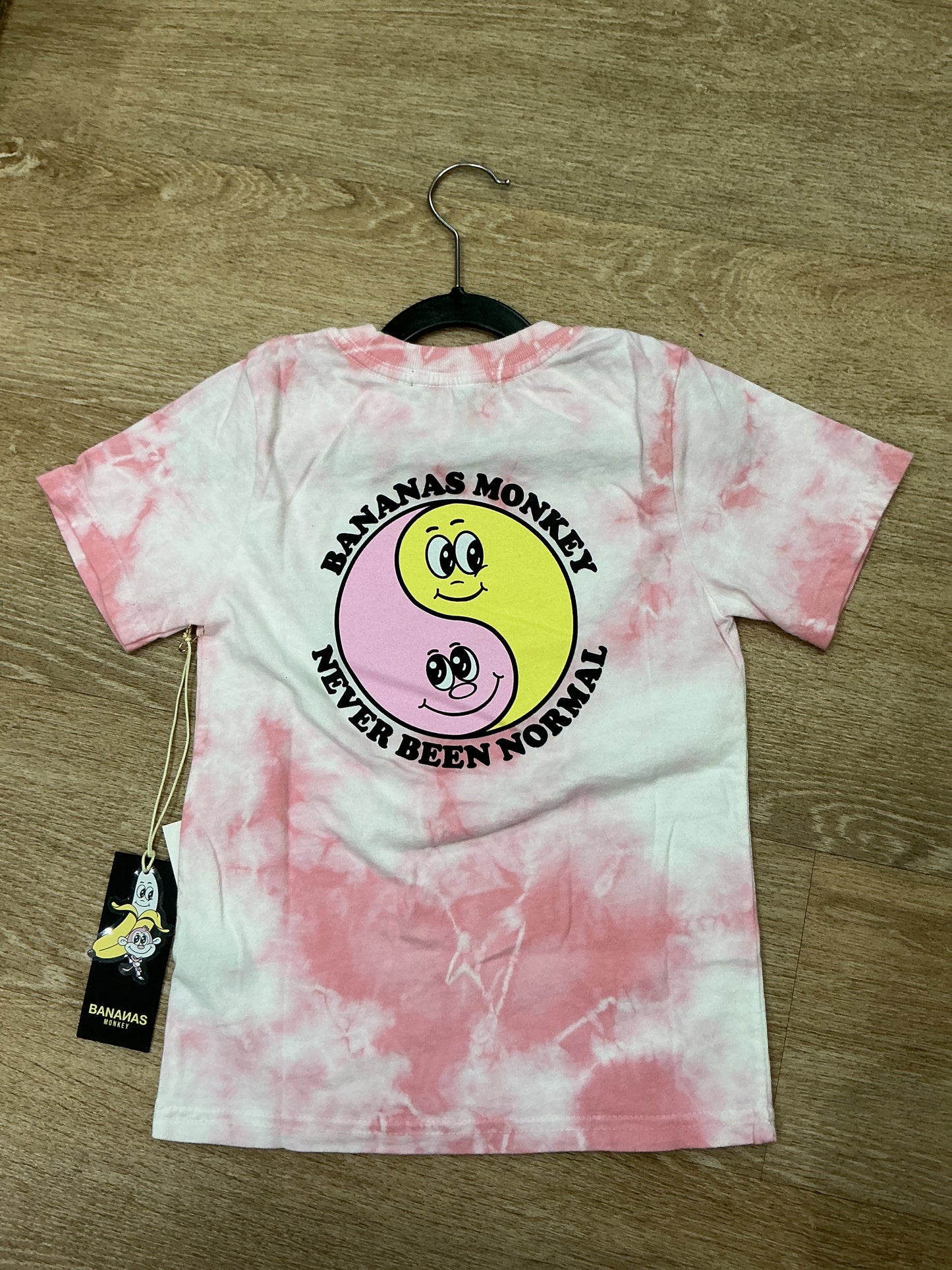 NWT 5T Pink Dyed Banana Shirt