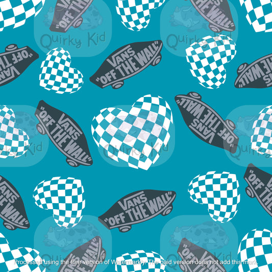 Pre-Order Print - Off The Wall Teal