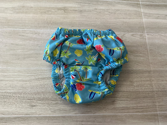 18-24m Blue Tropical Swim Diaper