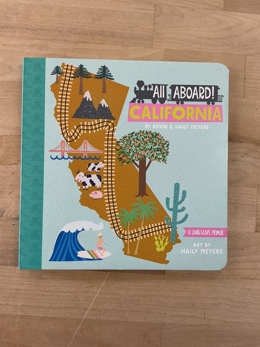 New Book - All Aboard California
