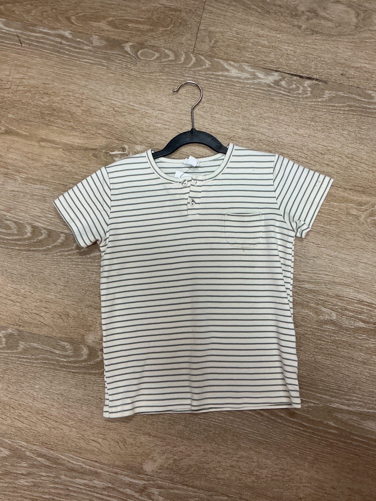 6 Jamie Kay Striped Pocket Tee - Blemish