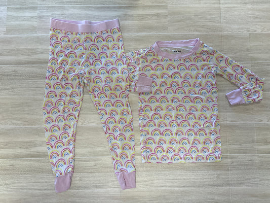 18-24m Little Sleepies Rainbow 2 Piece Set