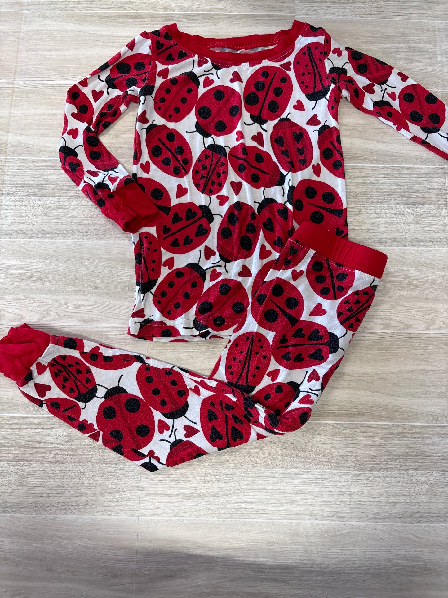 18-24m Little Sleepies Ladybug 2 Piece Pajama Set