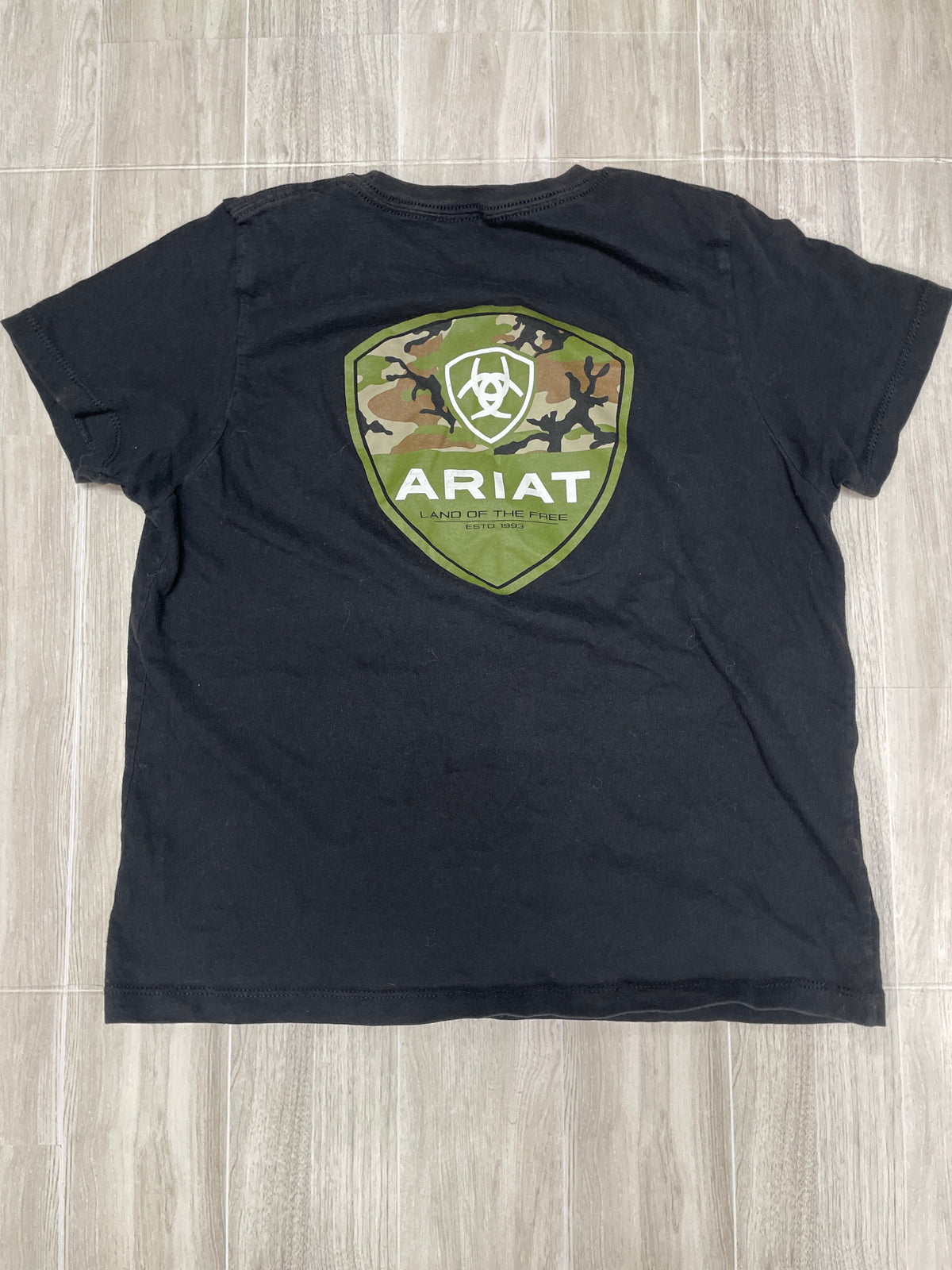 10/12 Black Ariat Graphic Tee