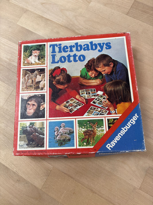 Toy - Vintage Tierbabys Lotto Game - 1979