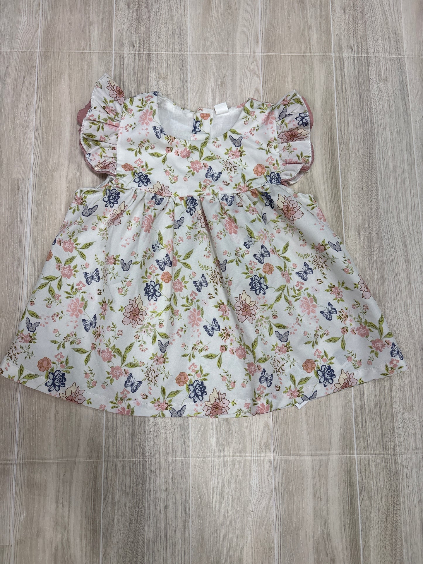 3T Floral Butterflies Top