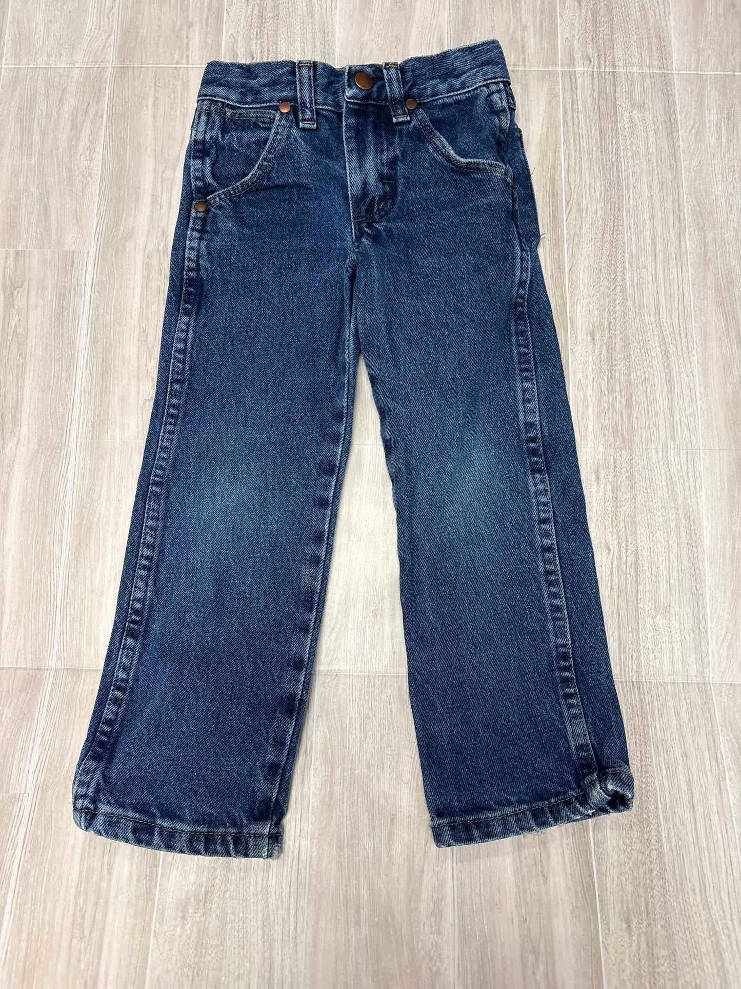 4T Wrangler Slim Medium Wash Denim