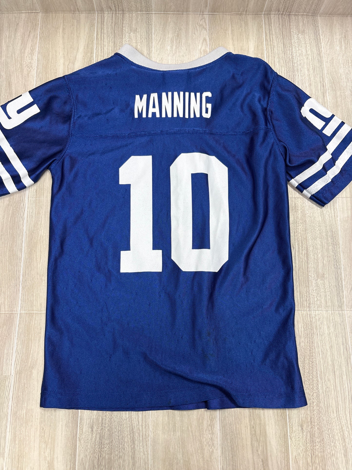 8 New York Giants Blue Manning Jersey - Blemish