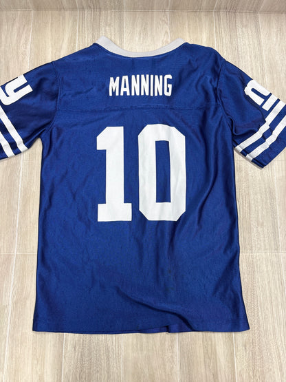 8 New York Giants Blue Manning Jersey - Blemish