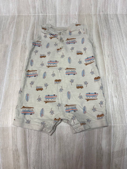18m Surfer Van Tank Shortie Romper