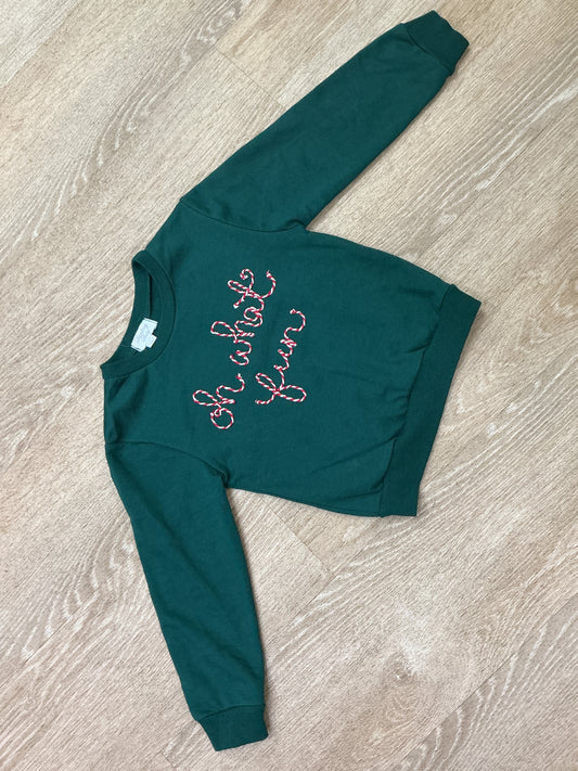 4T Oh What Fun Crewneck