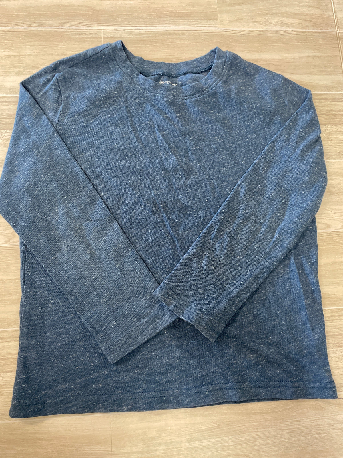 5 Heathered Blue Long Sleeve