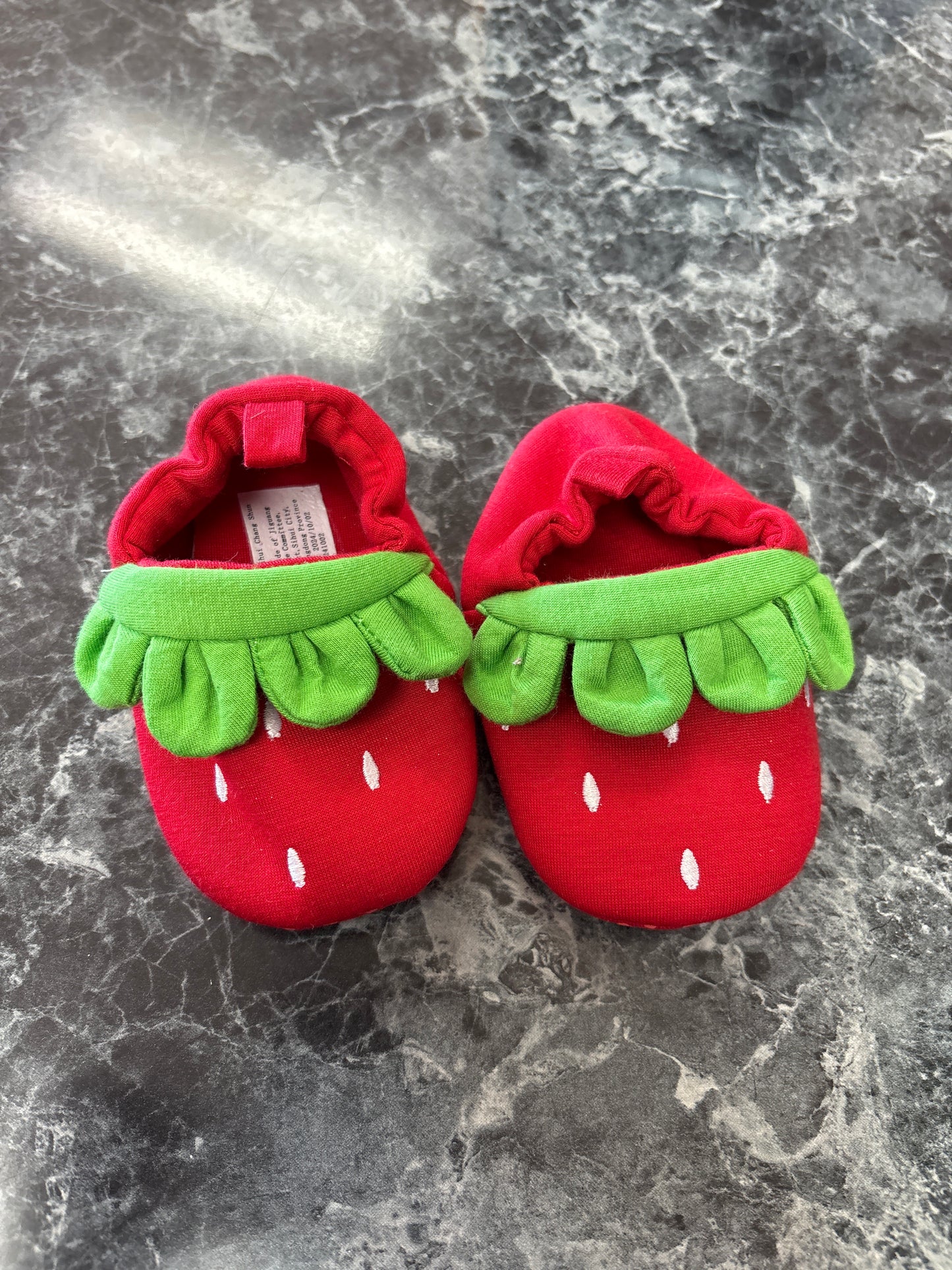 Infant Strawberry Shoes