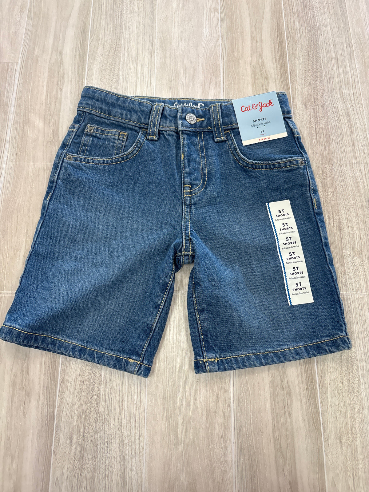 NWT 5T Medium Wash Shorts