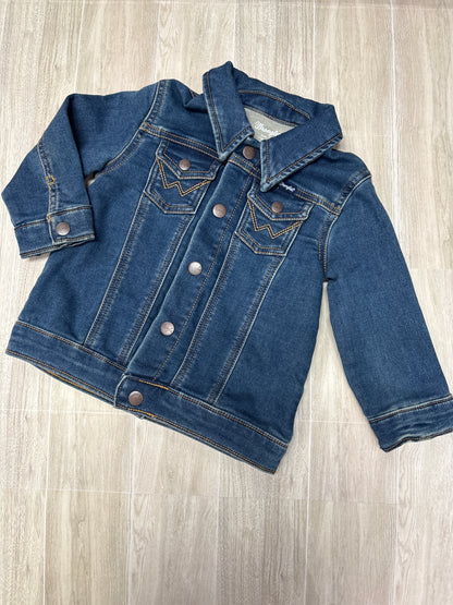2T Wrangler Denim Jacket with "Big Bro" Patches