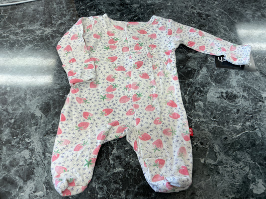 Newborn Magnetic Me Strawberry Pajama