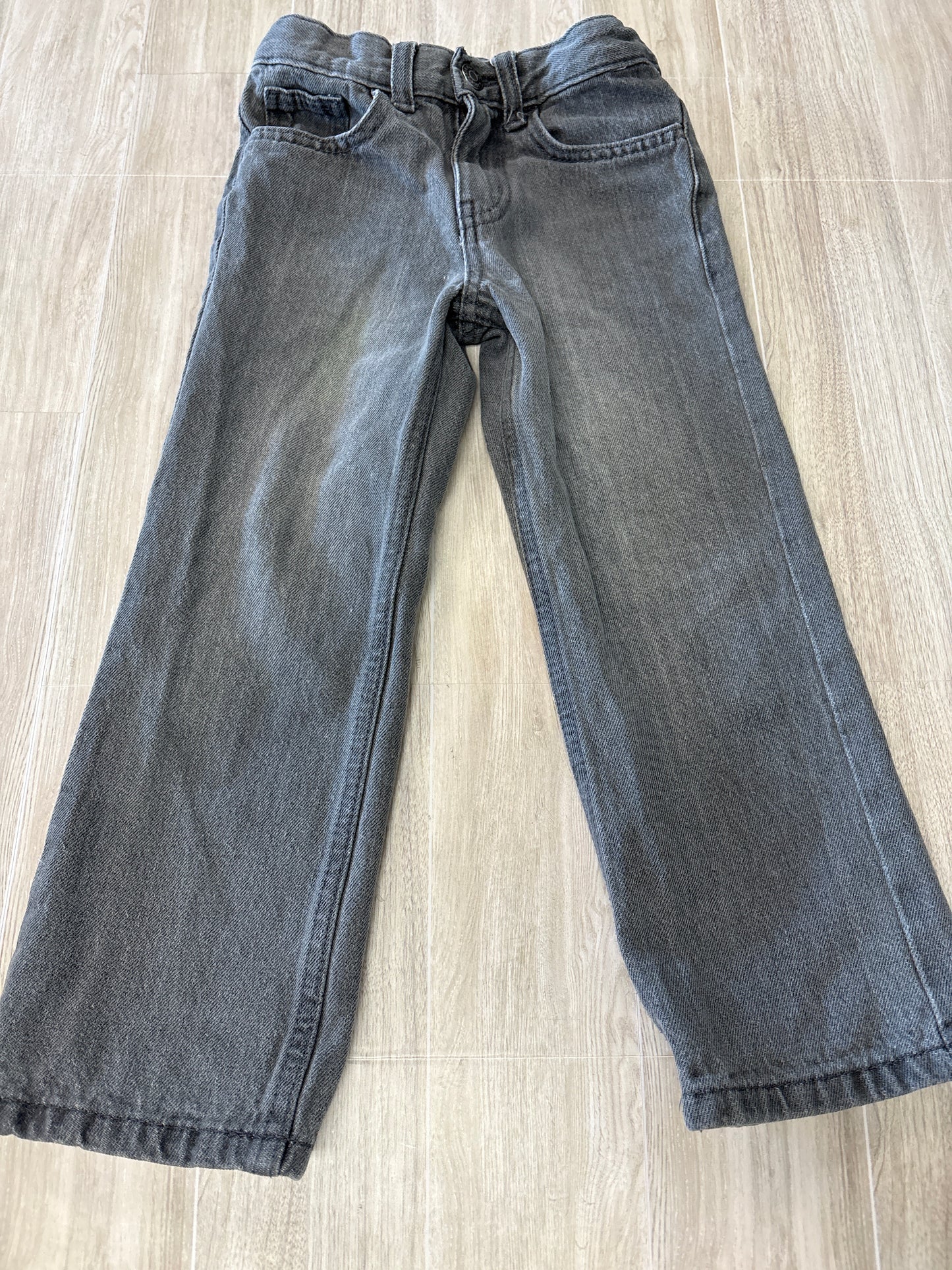 4T Grey Relaxed Stretch Denim