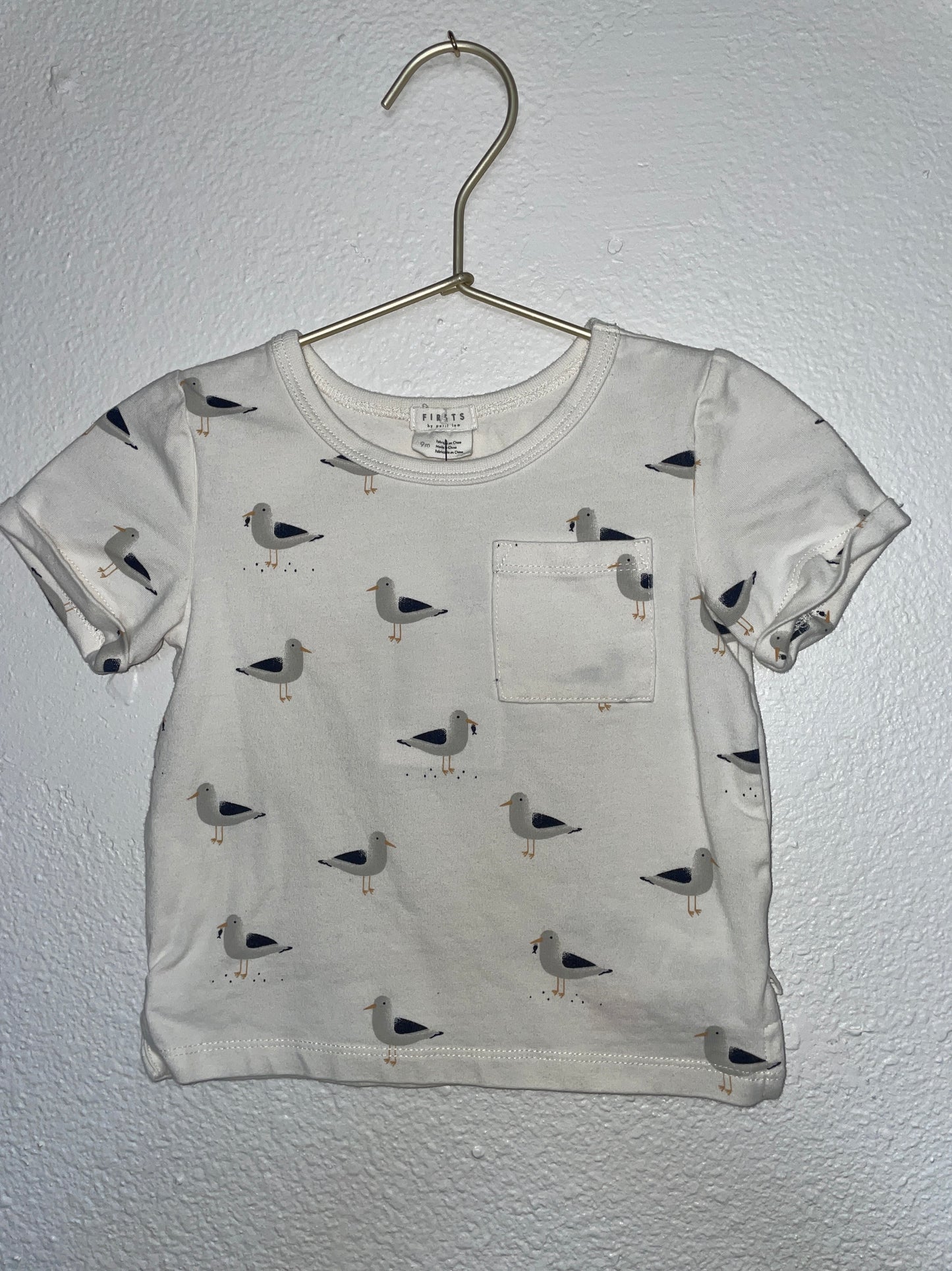 9m Firsts by petit lem Seagull Tee