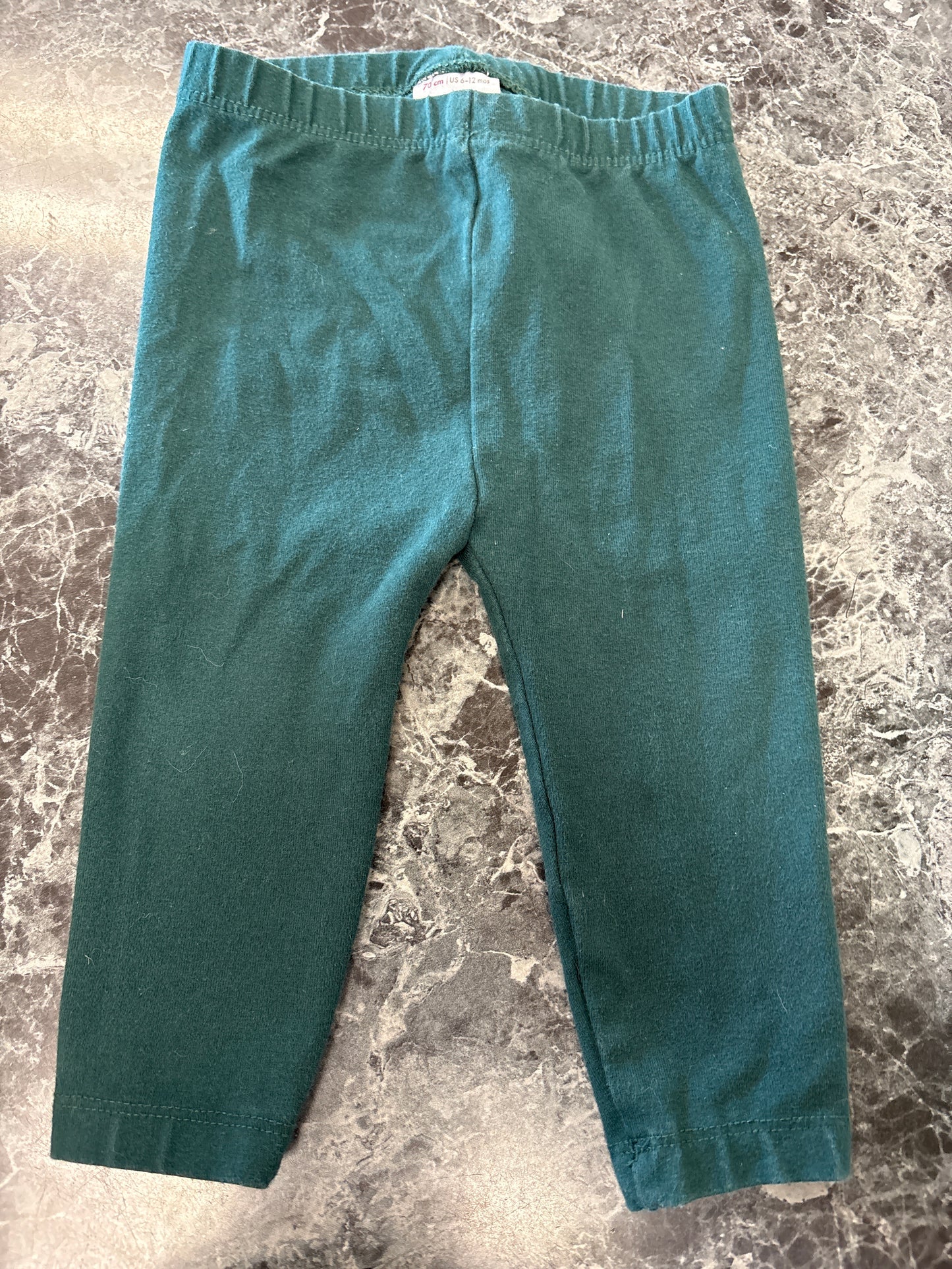 6-12m Hanna Andersson Forest Green Legging