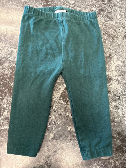 6-12m Hanna Andersson Forest Green Legging