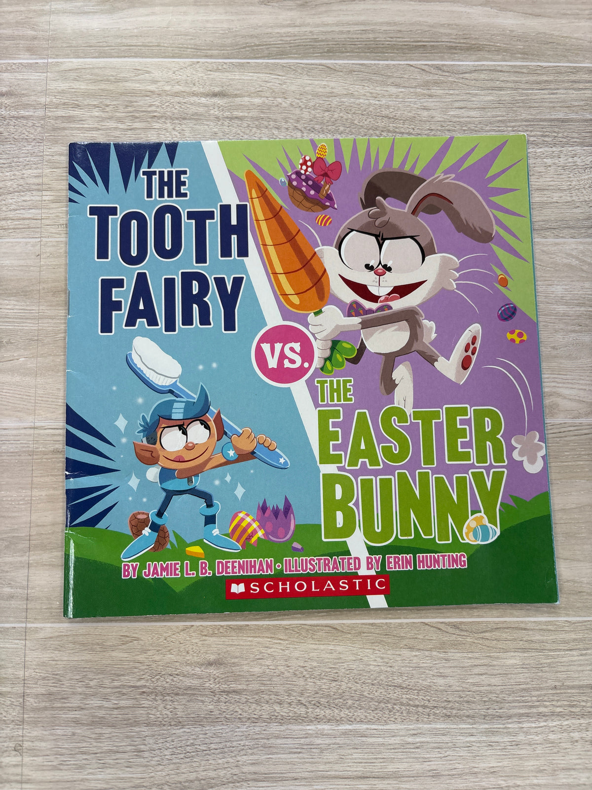Book - The Tooth Fairy Vs The Easter Bunny