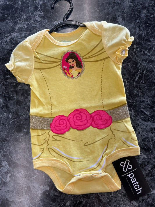 3-6m Disney Princess Onesie - Belle