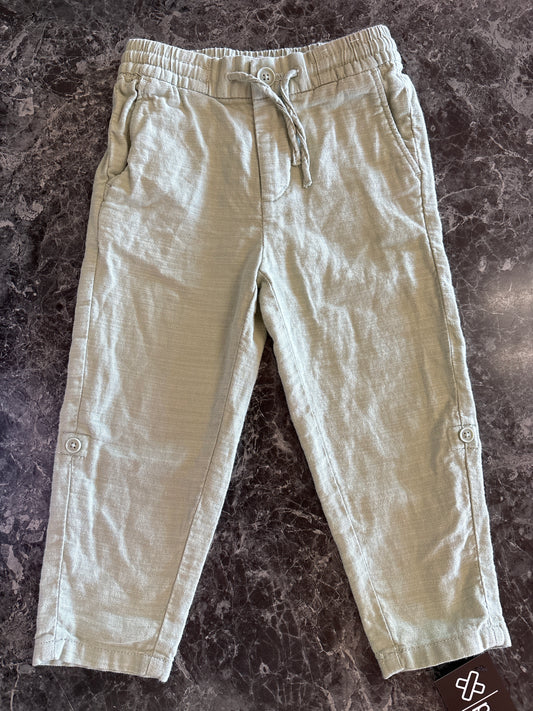 3T Sage Linen Pant