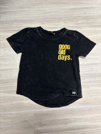 12-18m Rad Rascals Good Old Days Acid Wash Graphic Shirt