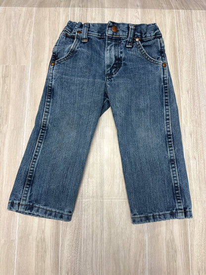 2T Wrangler Medium Wash Denim