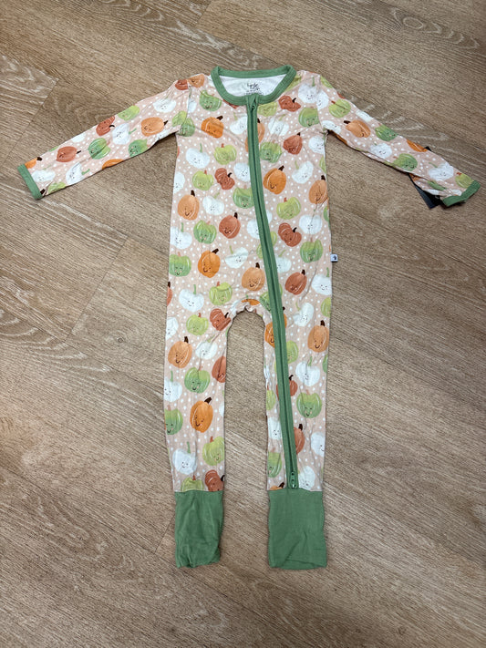 12-18th Birdie Bean Fall Pumpkin Pajama