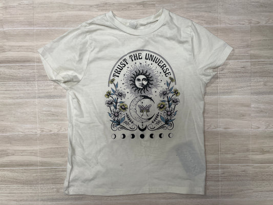 8 Off White Trust The Universe Graphic Tee - Blemish