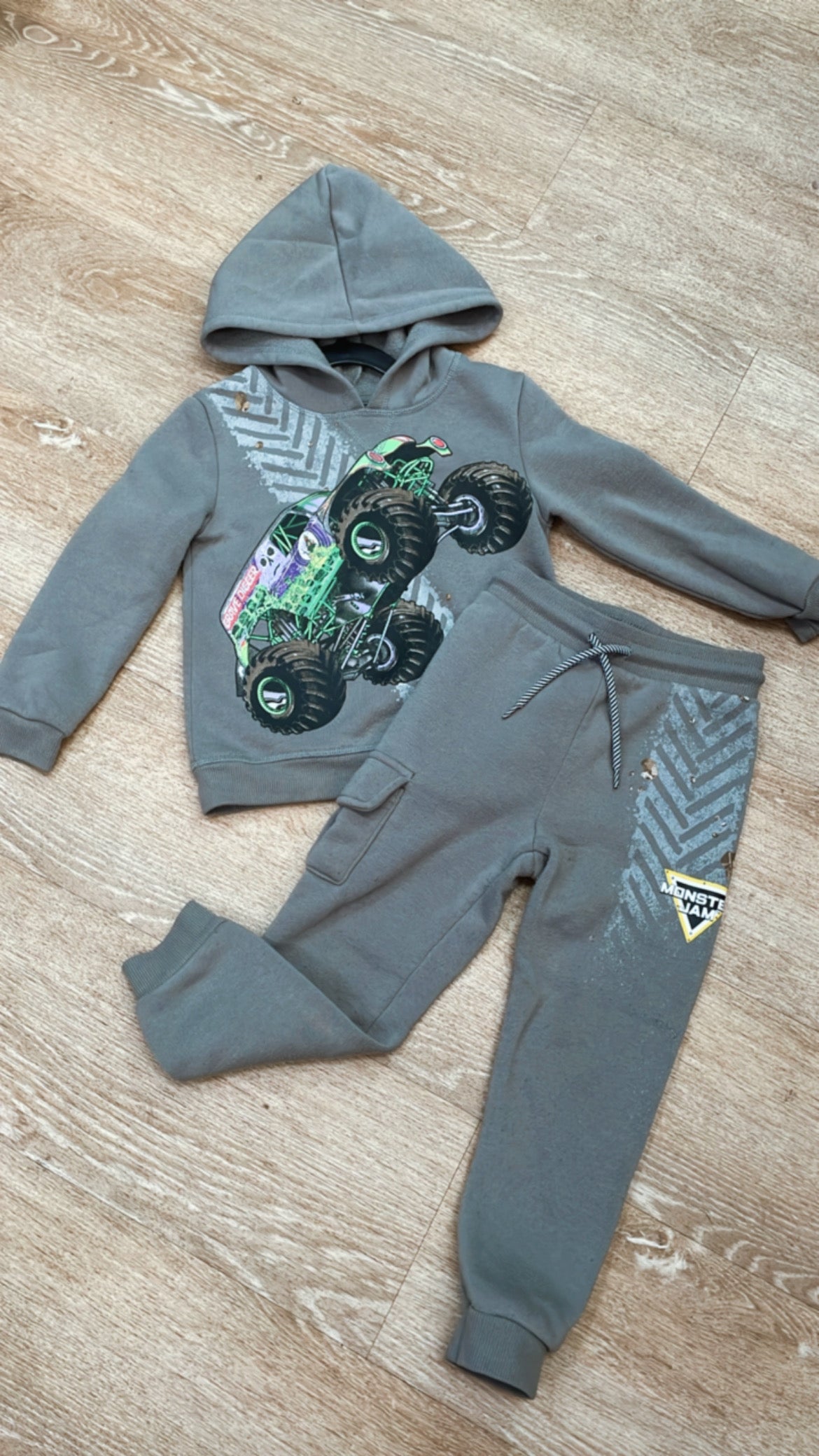 4T Monster Jam 2 Piece Lounge Set