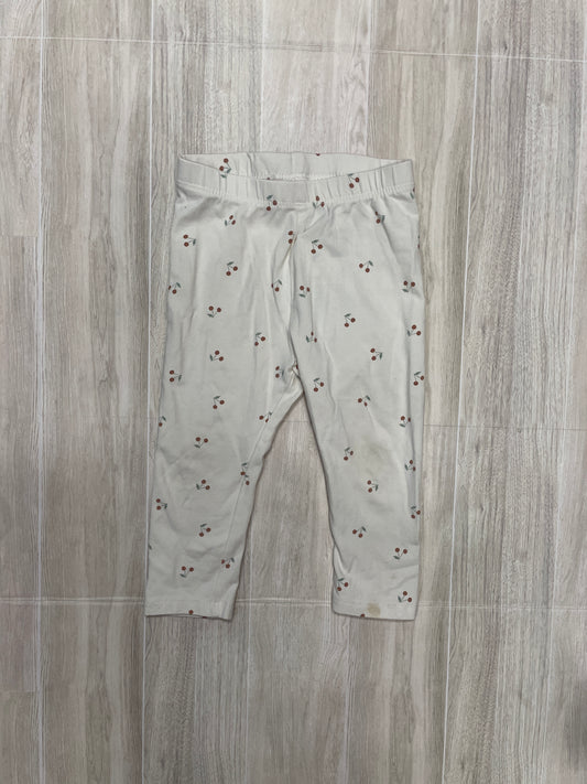12m Cream Cherry Legging