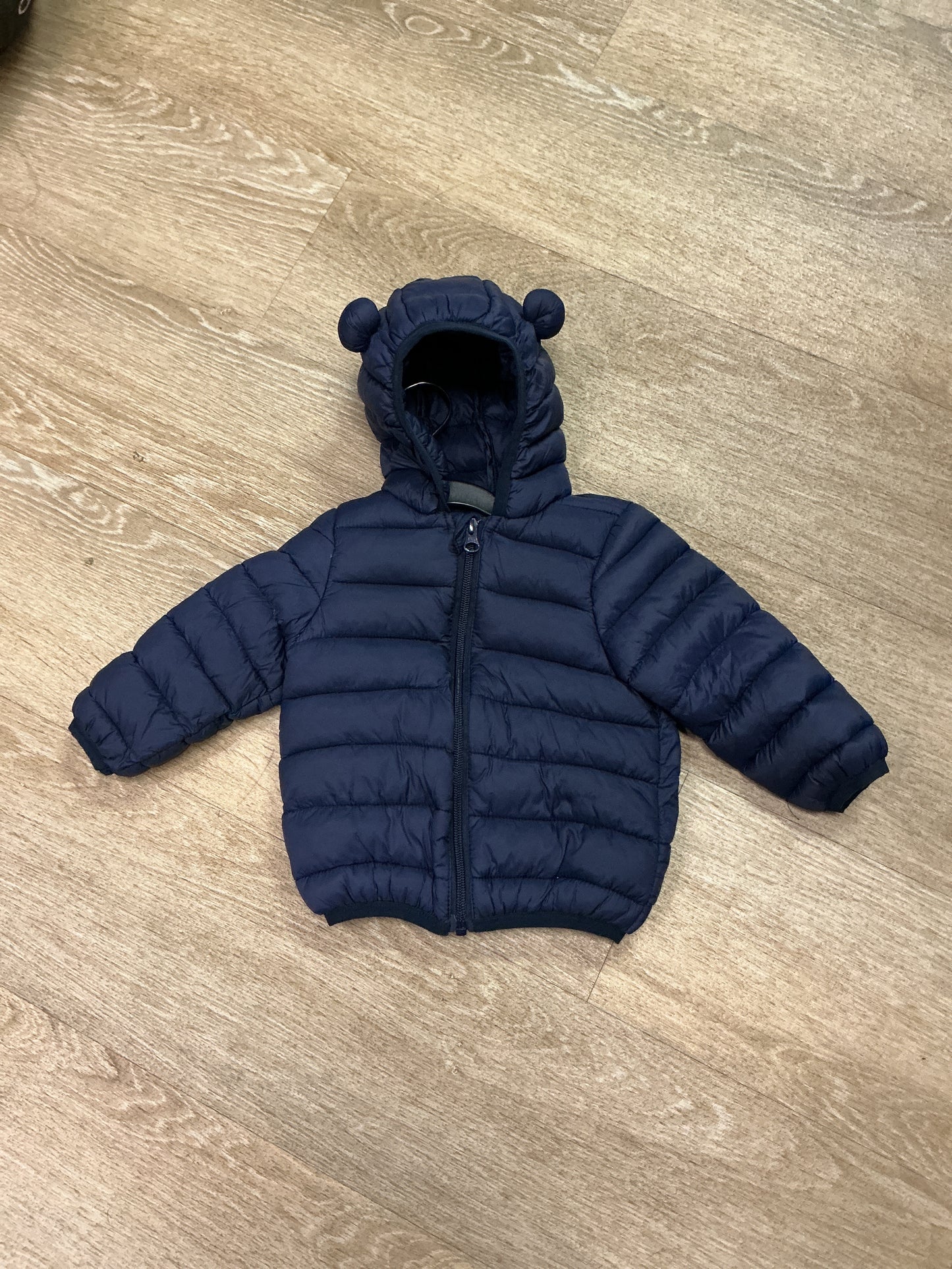 6-12m Navy Puffer Jacket