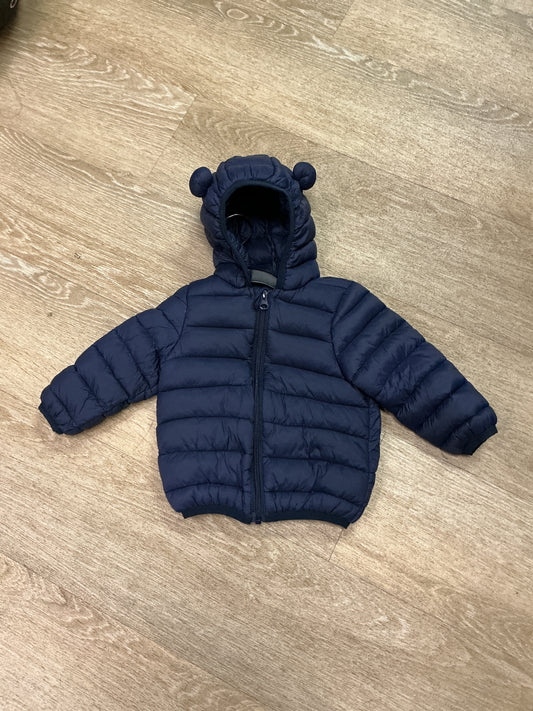 6-12m Navy Puffer Jacket
