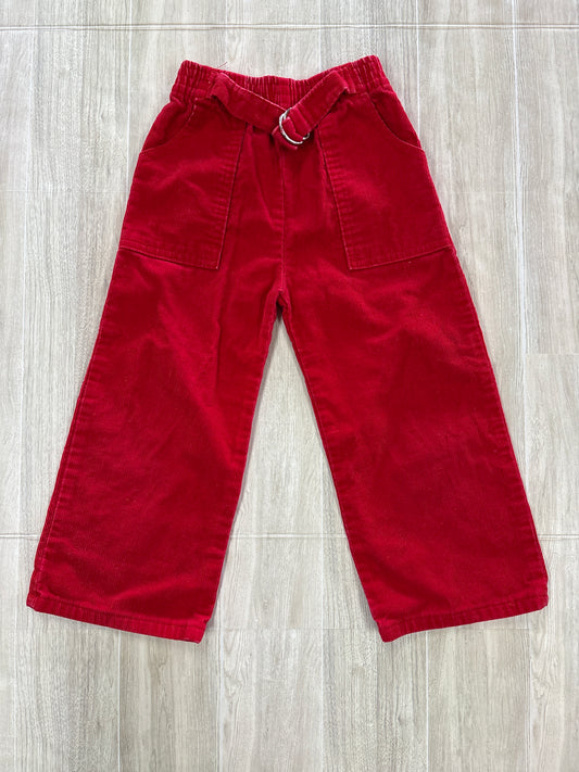VINTAGE 3T Red Corduroy Pant