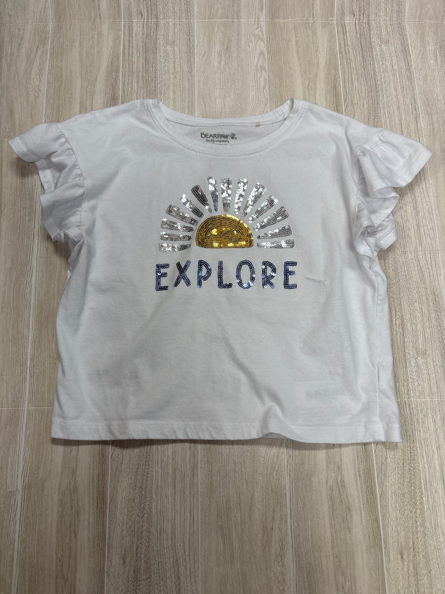7/8 Bearpaw White Explore Graphic - Blemish