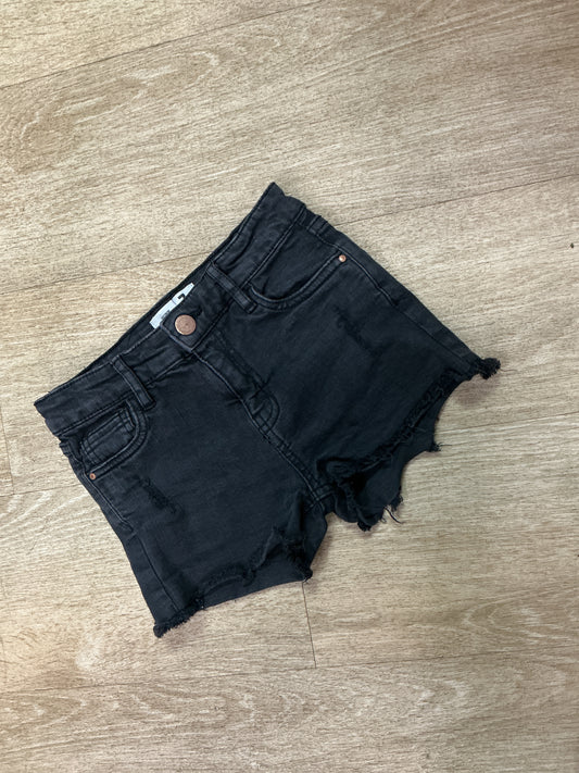 7 Cotton On Black Denim Shorts