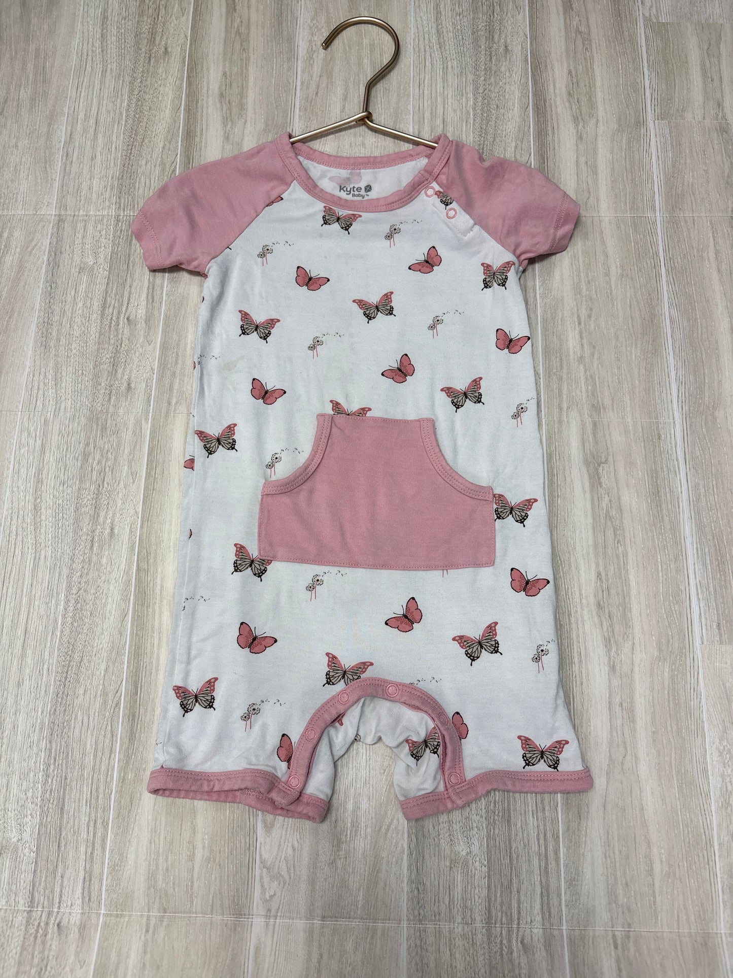 3T Kyte Butterfly Shortie Romper - Blemish