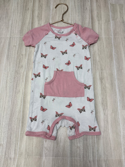 3T Kyte Butterfly Shortie Romper - Blemish