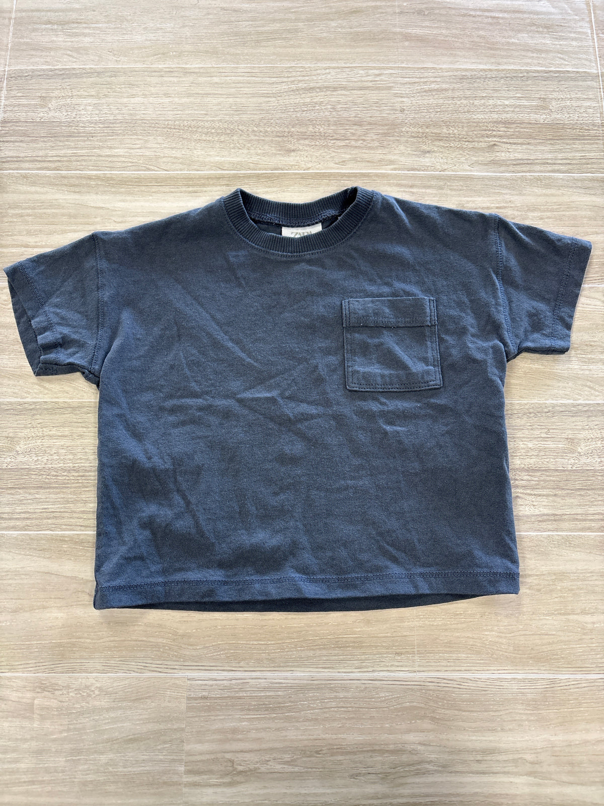 3-6m Zara Blue Pocket Tee
