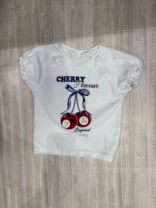 7/8 Cherry Flavour Graphic Top