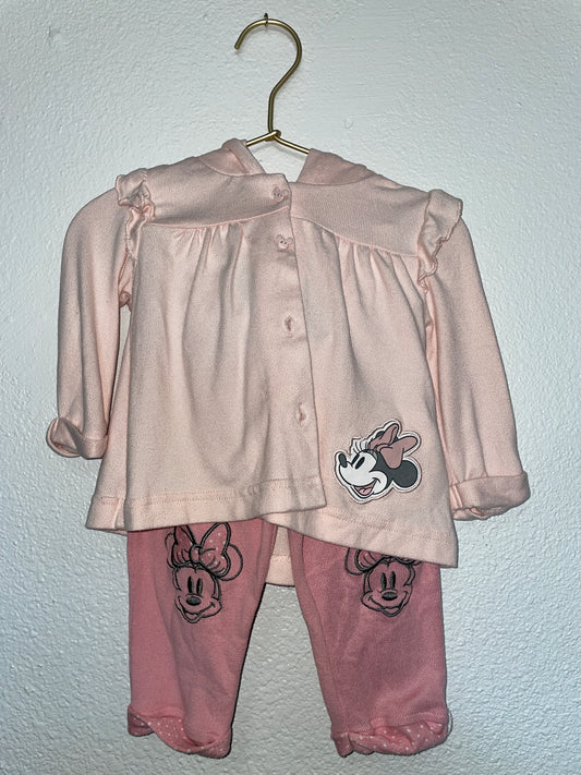 12m Minnie Mouse 2 Piece Set