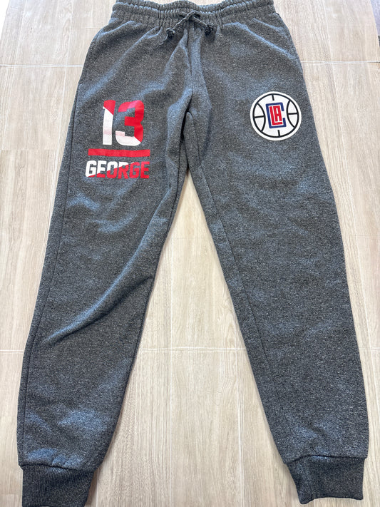 10/12 LA Clippers Grey Joggers