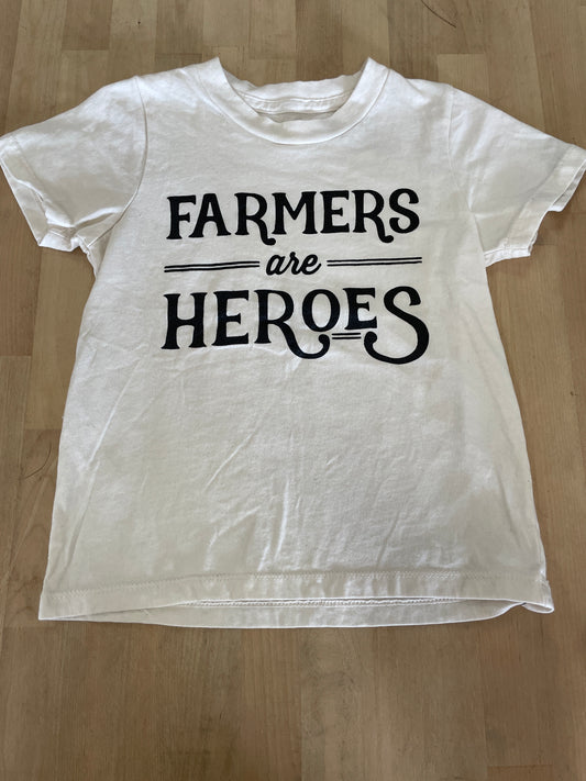 4T Farmers are Heros Graphic Tee