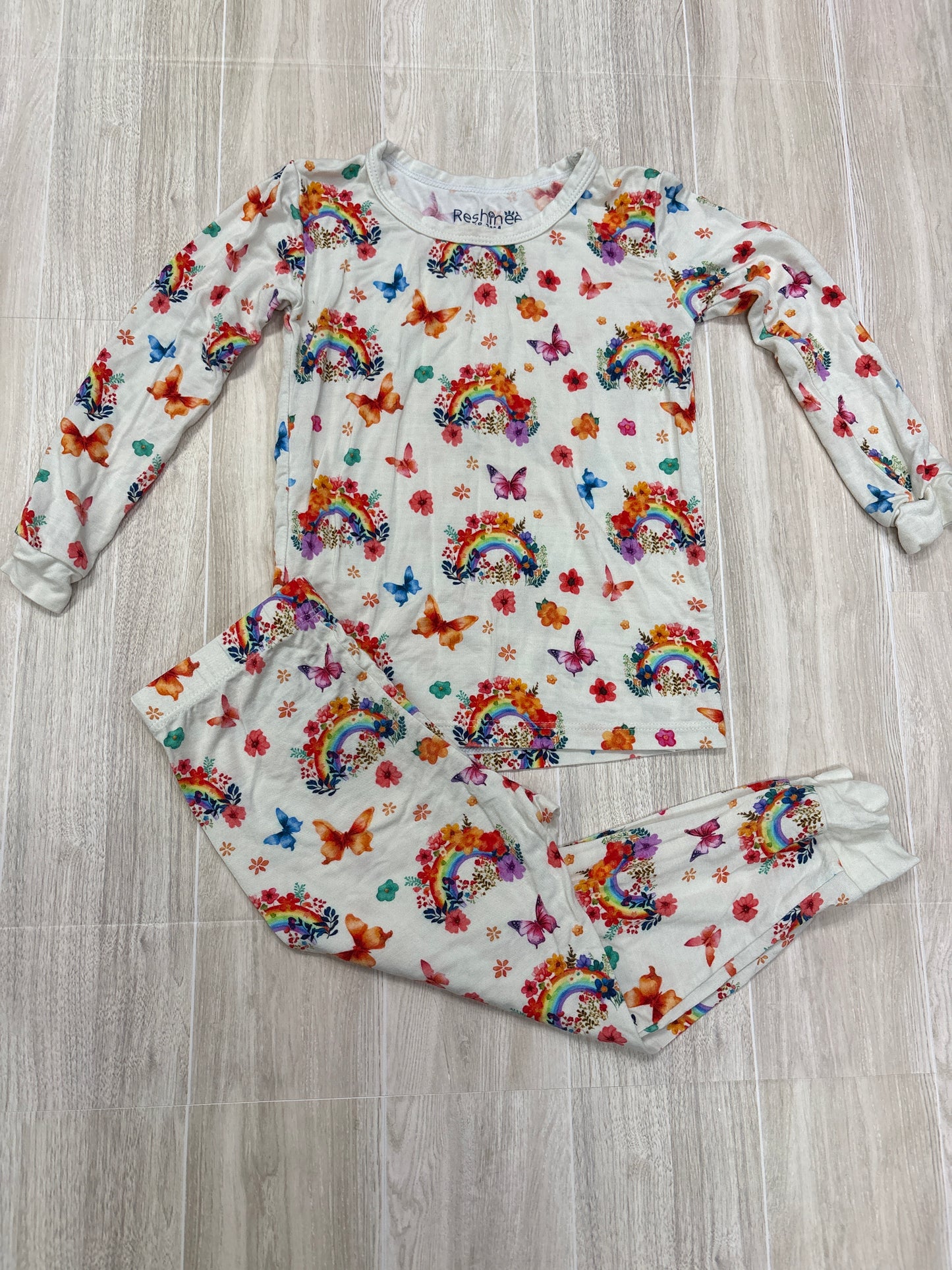 18-24m Reshinee Rainbow Butterfly 2 Piece Lounge Set