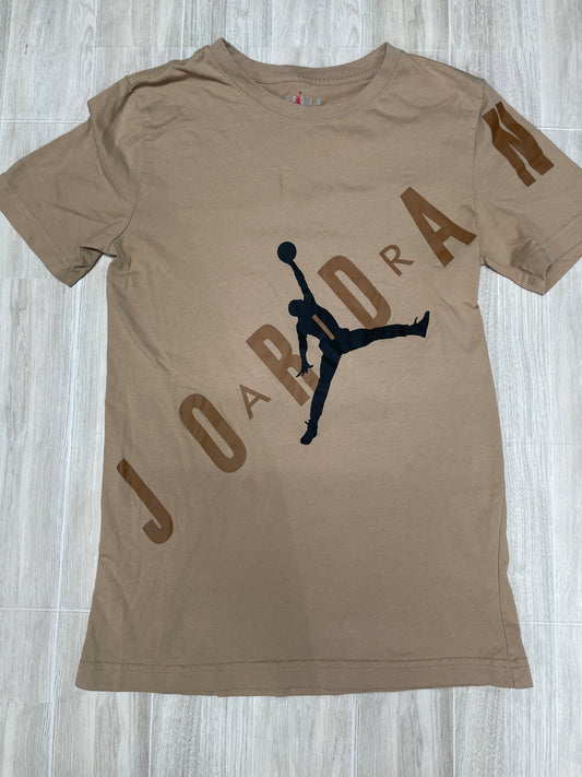 12/13 Tan Jordan Graphic Tee