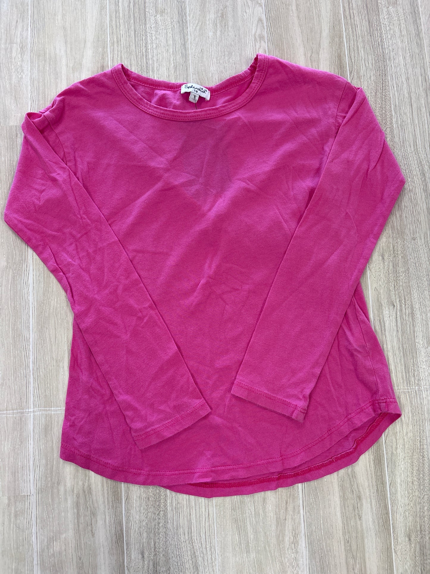 7/8 Hot Pink Splendid Long Sleeve
